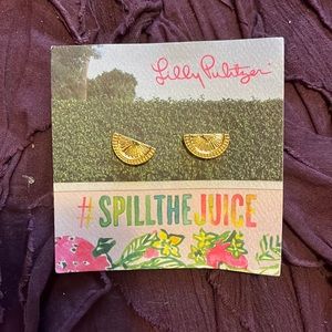 Lilly Pulitzer Watermelon Stud Earrings